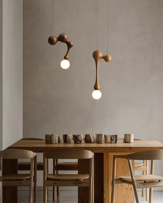 Jenna Wooden Pendant Lamp-DWHOME