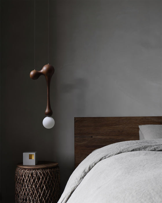 Jenna Wooden Pendant Lamp-DWHOME
