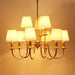 Jeremiah Vintage Brass Chandelier-DWHOME