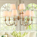 Jeremiah Vintage Brass Chandelier-DWHOME