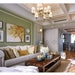 Jeremiah Vintage Brass Chandelier-DWHOME