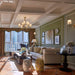Jeremiah Vintage Brass Chandelier-DWHOME