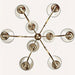 Jeremiah Vintage Brass Chandelier-DWHOME