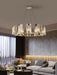 Jessie Alabaster Round Chandelier-DWHOME