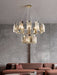 Jessie Alabaster Round Chandelier-DWHOME