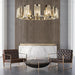 Jessie Alabaster Round Chandelier-DWHOME