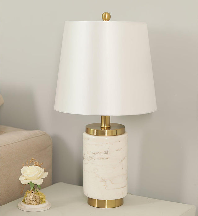 Joan Marble Table Lamp-DWHOME
