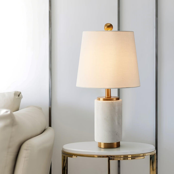 Joan Marble Table Lamp-DWHOME