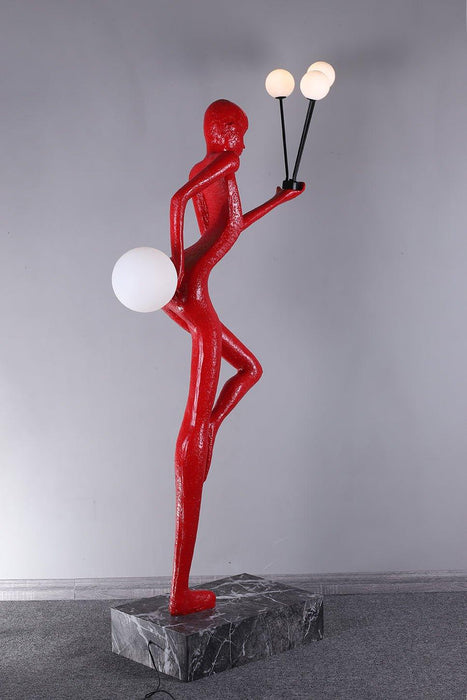Juggling Sculptor Floor Lamp - DWHOME