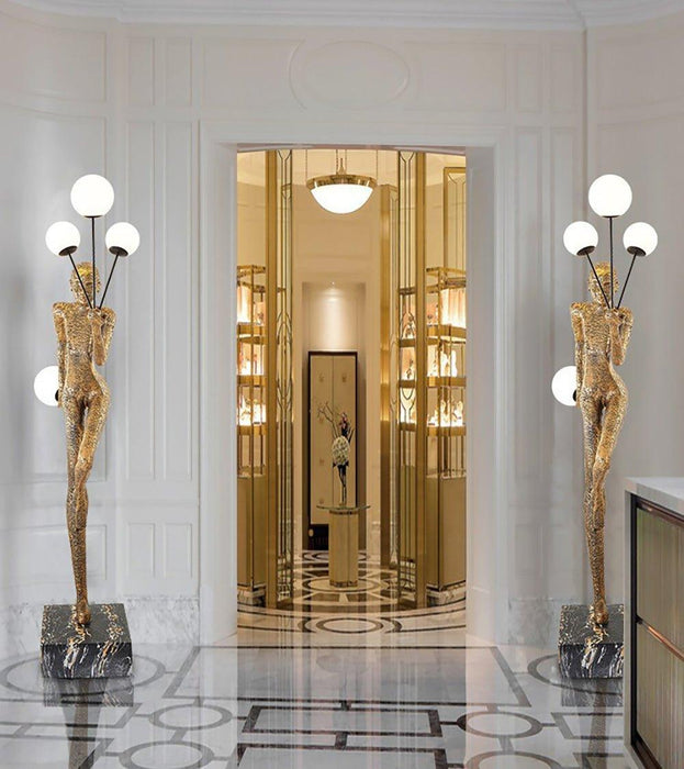 Juggling Sculptor Floor Lamp - DWHOME