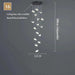 Juli Art Deco Stairwell Led Chandelier - DWHOME