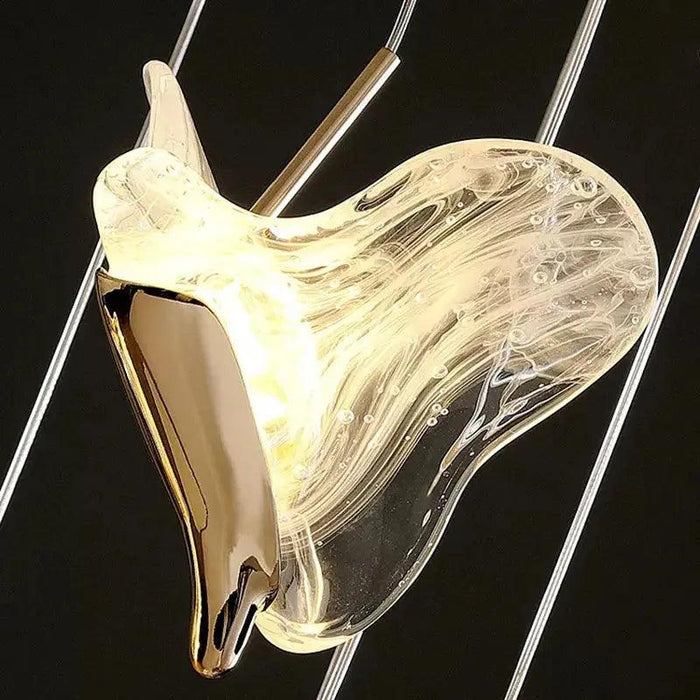 Juli Art Deco Stairwell Led Chandelier - DWHOME