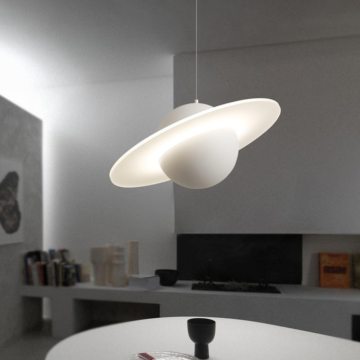 Jupiter Ring Pendant Light-DWHOME
