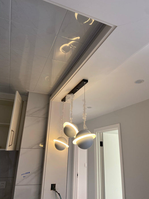 Jupiter Ring Pendant Light-DWHOME