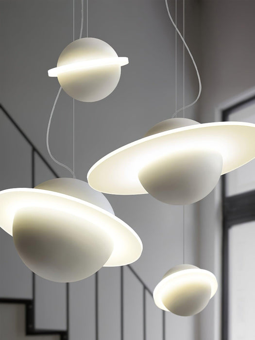 Jupiter Ring Pendant Light-DWHOME