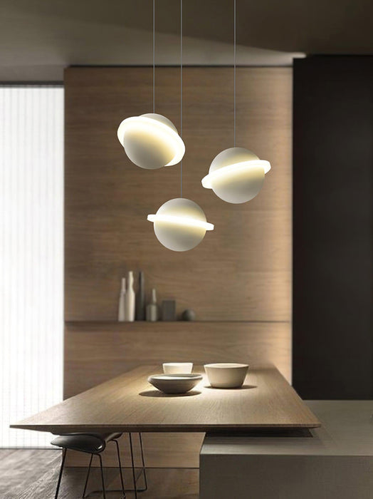 Jupiter Ring Pendant Light-DWHOME