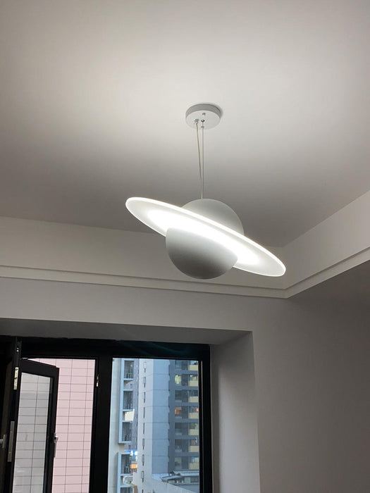 Jupiter Ring Pendant Light-DWHOME