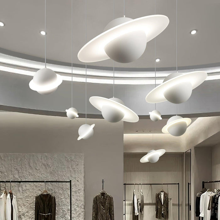 Jupiter Ring Pendant Light-DWHOME