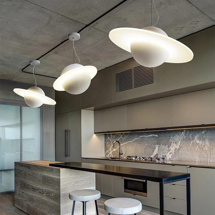 Jupiter Ring Pendant Light-DWHOME