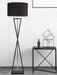 Kaden Black Floor Lamp-DWHOME