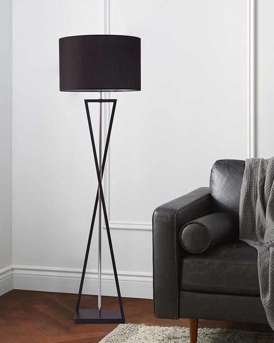 Kaden Black Floor Lamp-DWHOME