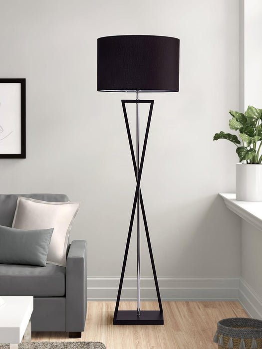 Kaden Black Floor Lamp-DWHOME