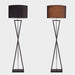 Kaden Black Floor Lamp-DWHOME
