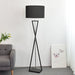 Kaden Black Floor Lamp-DWHOME