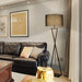 Kaden Black Floor Lamp-DWHOME