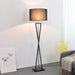 Kaden Black Floor Lamp-DWHOME