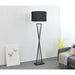 Kaden Black Floor Lamp-DWHOME