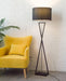 Kaden Black Floor Lamp-DWHOME