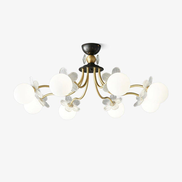 Blossom Flower Glass Chandelier-DWHOME