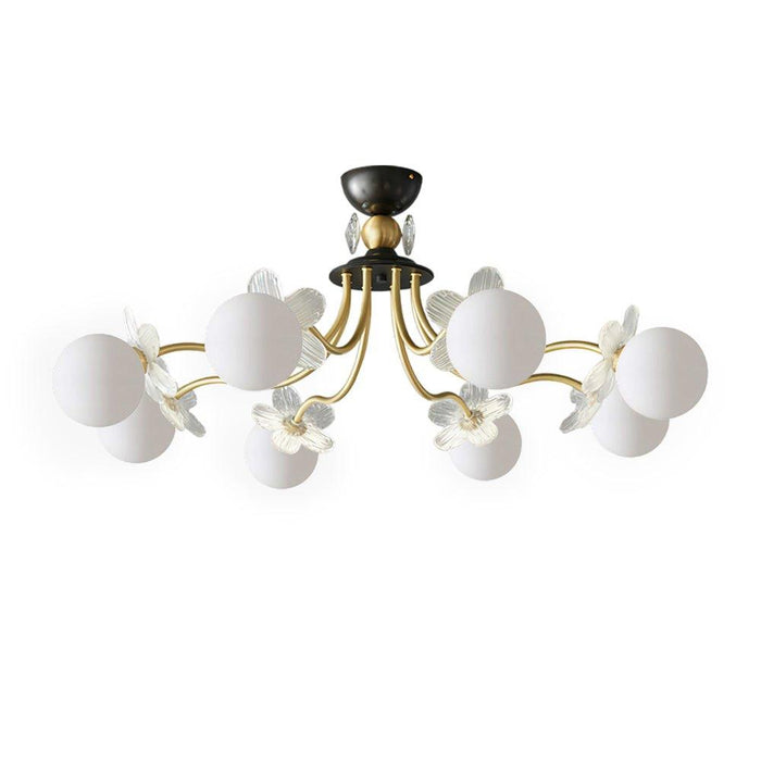 Blossom Flower Glass Chandelier-DWHOME
