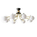Blossom Flower Glass Chandelier-DWHOME