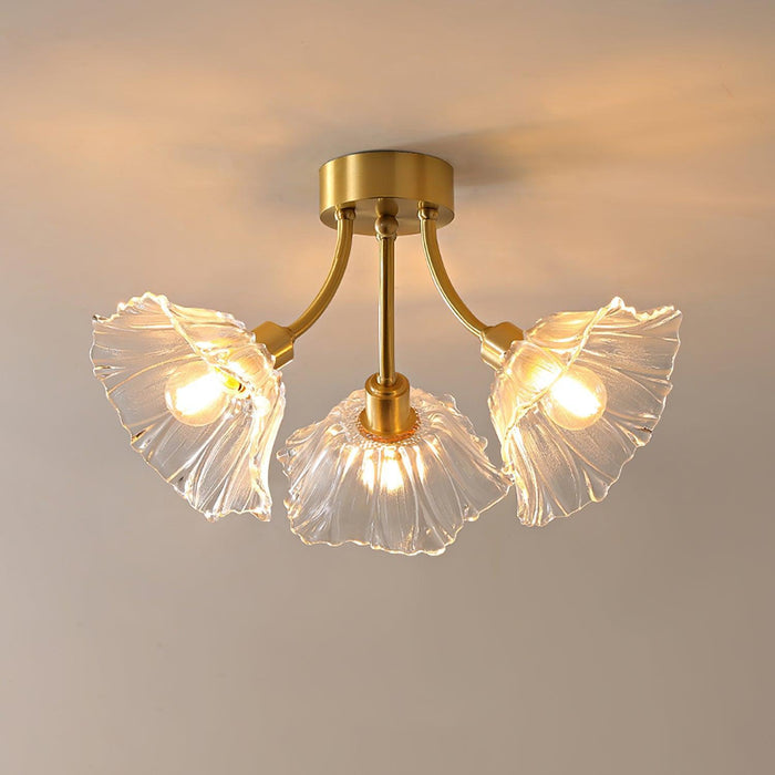 Kalin Flower Glass Ceiling Lamp - DWHOME