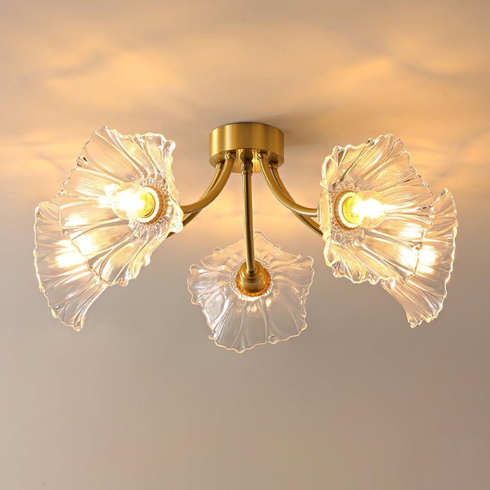 Kalin Flower Glass Ceiling Lamp - DWHOME