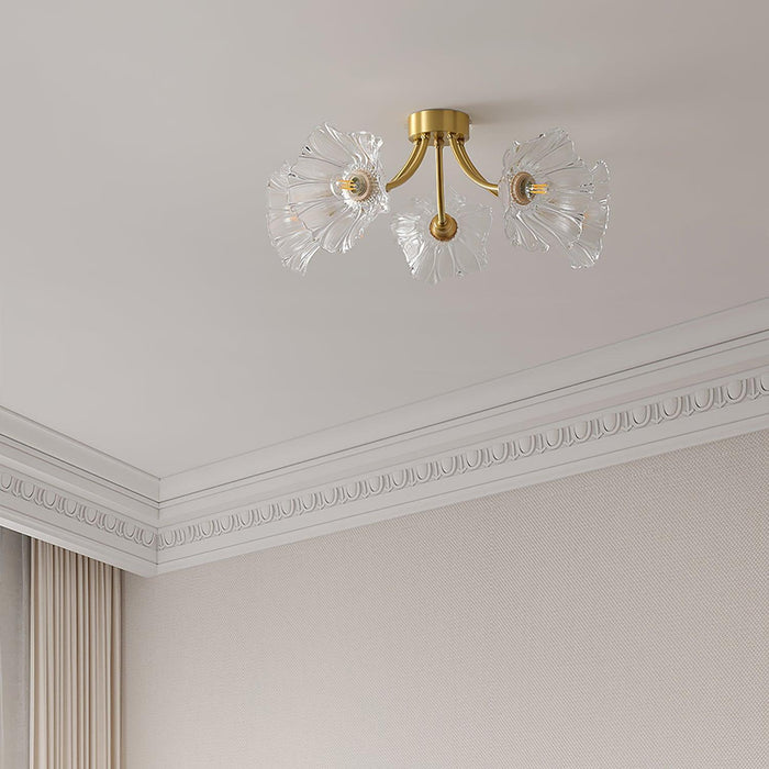 Kalin Flower Glass Ceiling Lamp - DWHOME