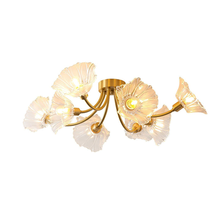 Kalin Flower Glass Ceiling Lamp - DWHOME