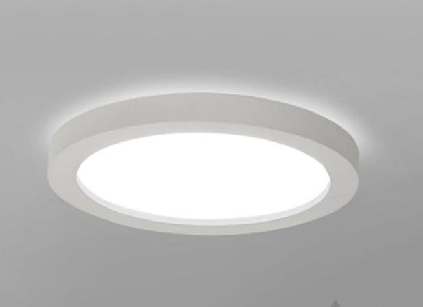 Karoline Black and White Monochrome Palette Shaped Ceiling Light - DWHOME