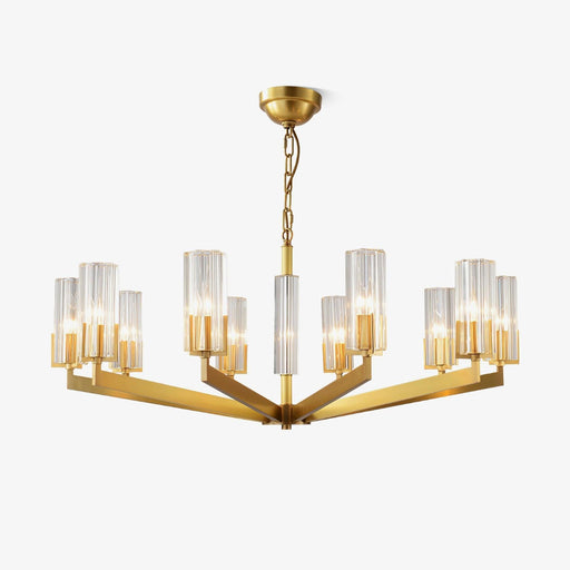 Kayla Brass Chandelier-DWHOME