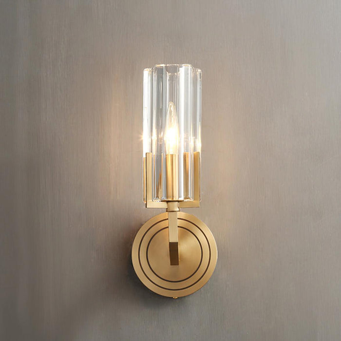 Kayla Brass Wall Lamp-DWHOME
