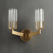 Kayla Brass Wall Lamp-DWHOME