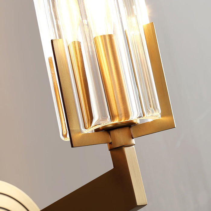 Kayla Brass Wall Lamp-DWHOME
