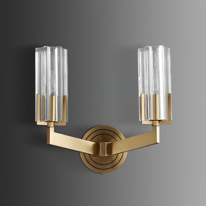 Kayla Brass Wall Lamp-DWHOME