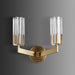 Kayla Brass Wall Lamp-DWHOME