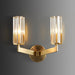 Kayla Brass Wall Lamp-DWHOME