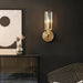 Kayla Brass Wall Lamp-DWHOME