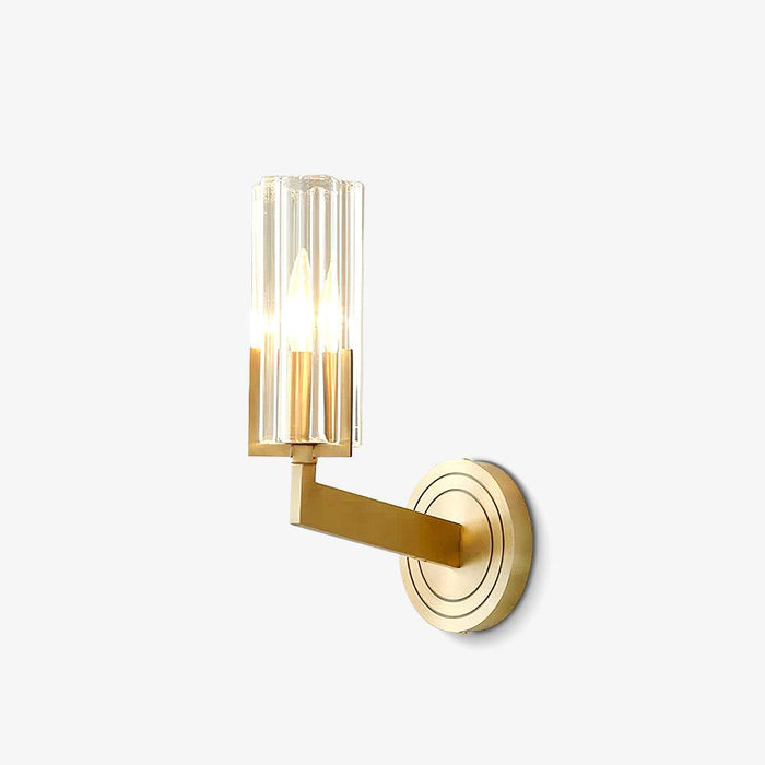 Kayla Brass Wall Lamp-DWHOME