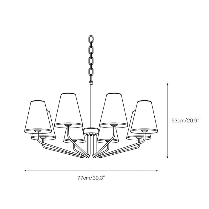 Kennedy Chandelier-DWHOME